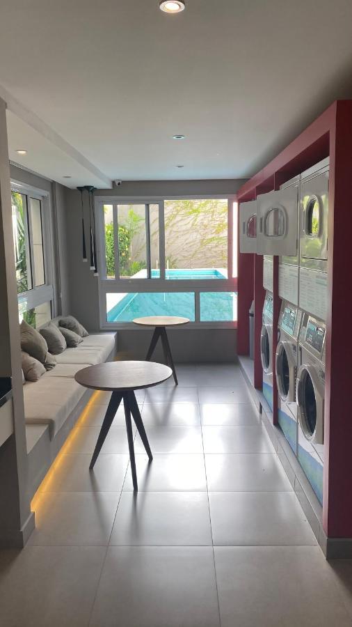 Flat De Luxo Centro Sp Com Piscina,Academia,Lavanderia,Garagem E Seguranca 24H Sao Paulo Exterior foto