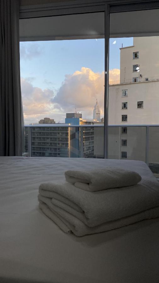 Flat De Luxo Centro Sp Com Piscina,Academia,Lavanderia,Garagem E Seguranca 24H Sao Paulo Exterior foto